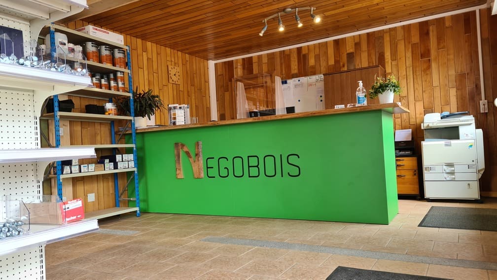 COMPTOIR ET SHOW-ROOM Accueil Négobois 68 Pulversheim